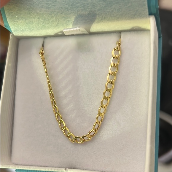 10KT Gold 22inch 3.8MM Cuban Chain